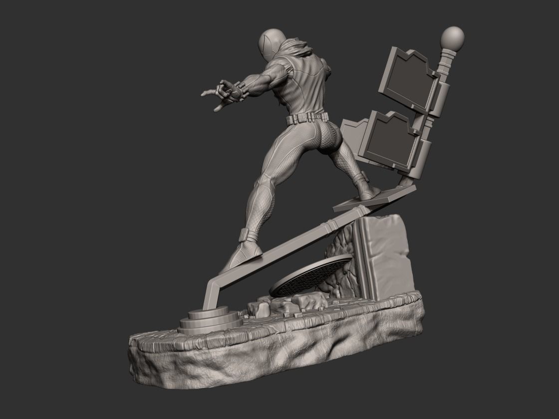 SCARLET SPIDER  3D print model_7