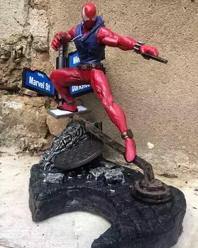 SCARLET SPIDER  3D print model