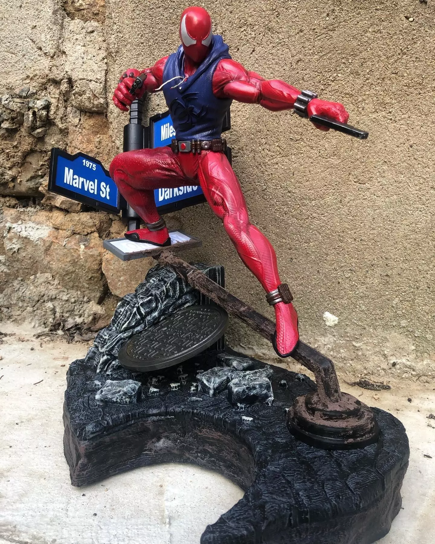 SCARLET SPIDER  3D print model_0