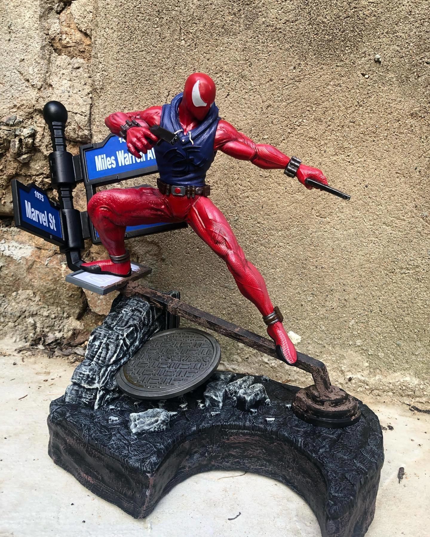 SCARLET SPIDER  3D print model_5