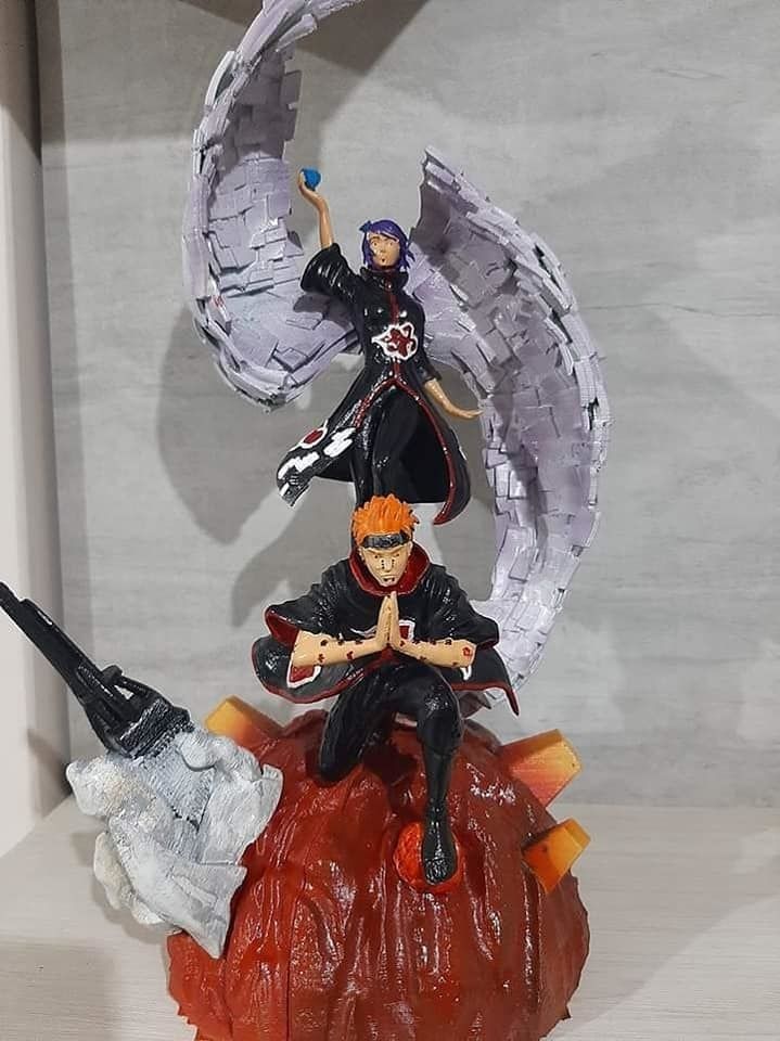 PAIN AND KONAN -akatsuki 3D print model_2