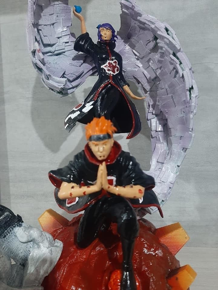 PAIN AND KONAN -akatsuki 3D print model_6