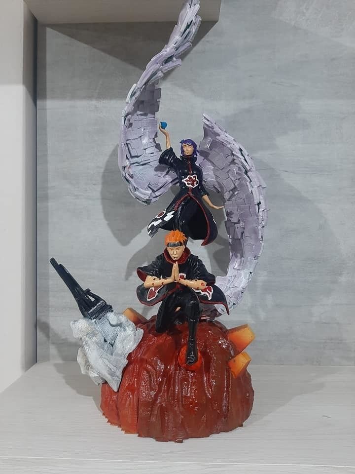 PAIN AND KONAN -akatsuki 3D print model_3