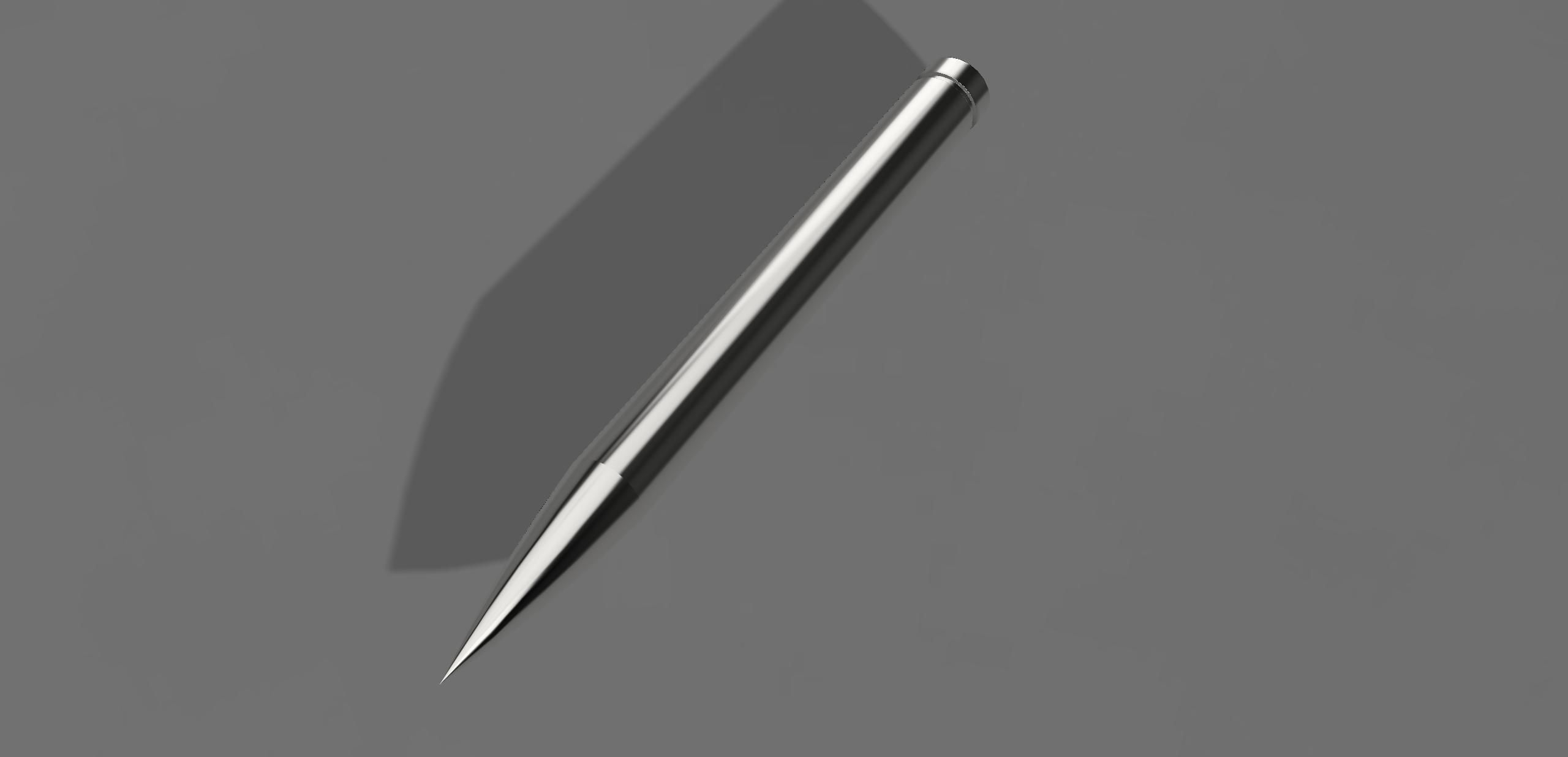 Blade Silver Stake from Blade the movie 3D print model_4