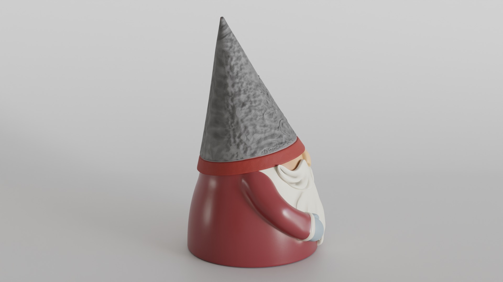 Decorative Santa Design with Ornate Hat for Holiday Decor 3D print model_2