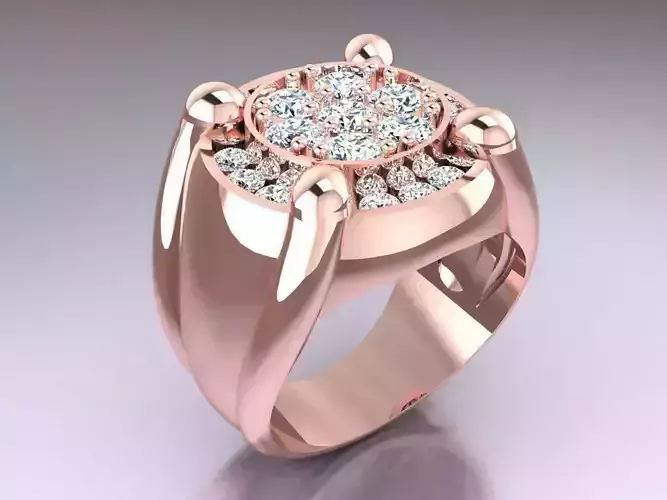 Diamond Rings - Mens Rings - N4153