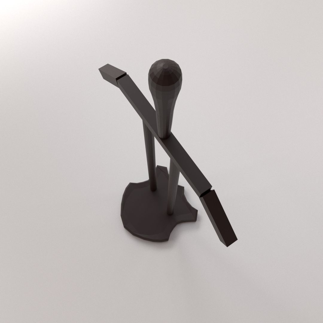 Armor Stand 3D model_2