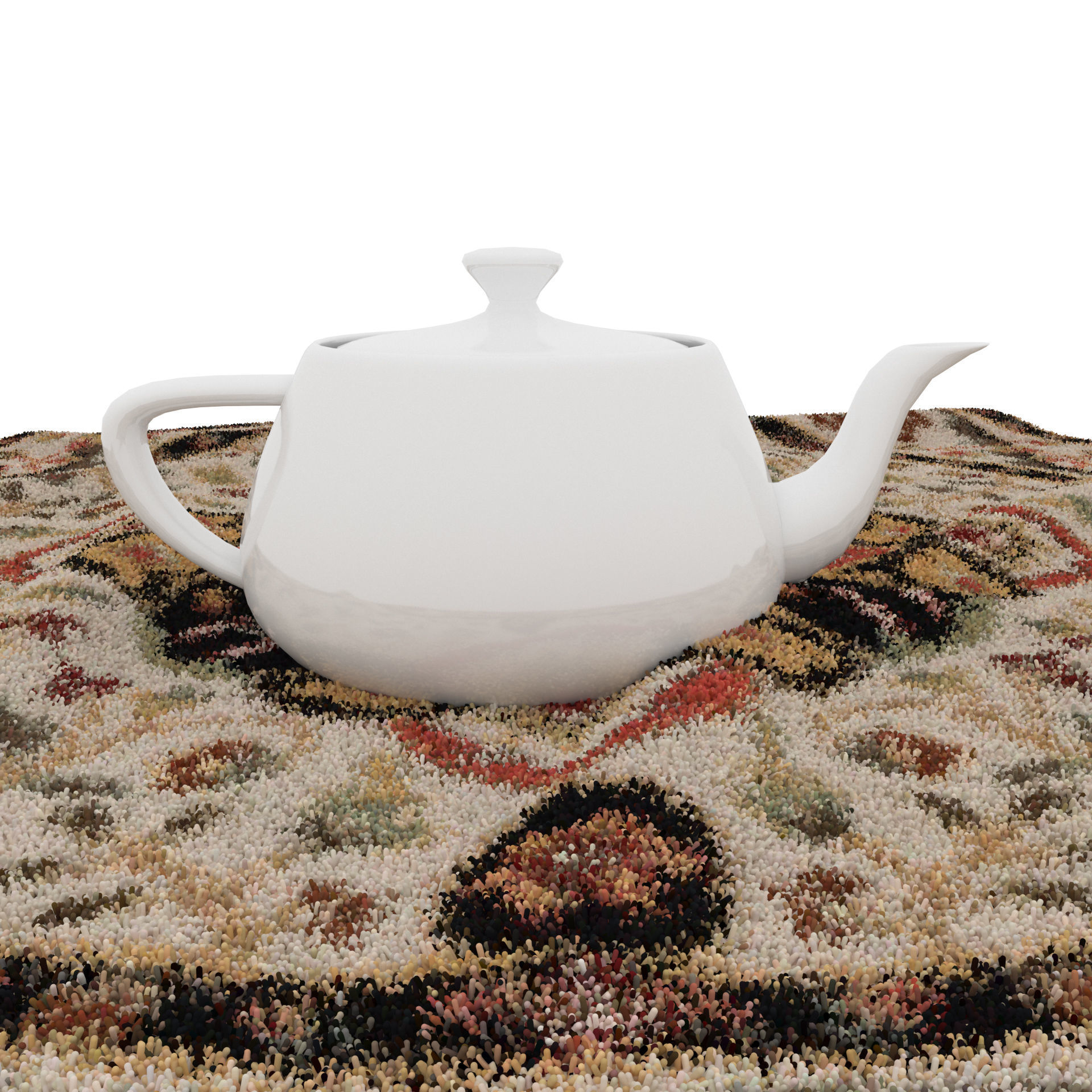 Rugs No 790 Low-poly 3D model_8