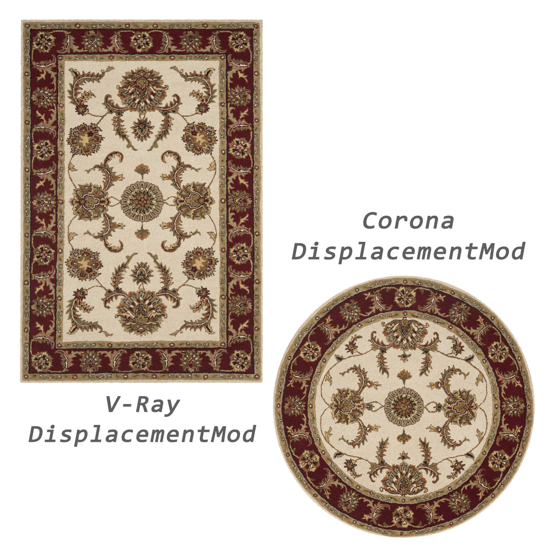 Rugs No 790 Low-poly 3D model_2