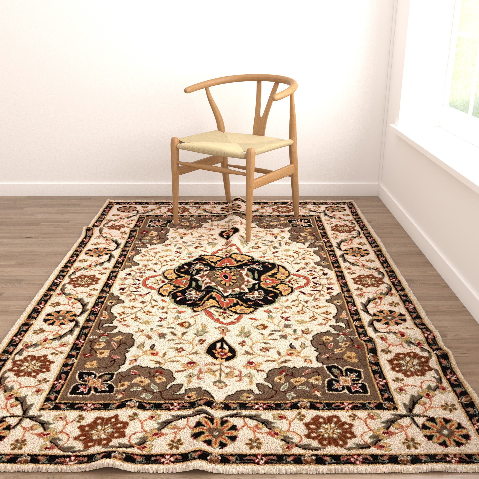 Rugs No 790 Low-poly 3D model_4