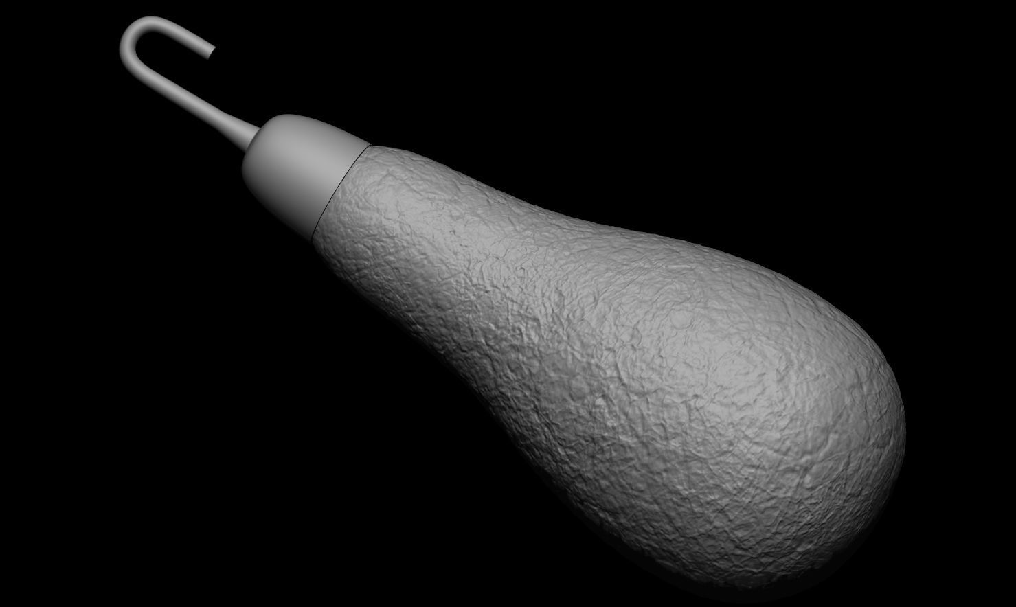 3D PRINTABLE COTTON CANDY COCOON CLOSED VERSION - KILLER KLOWNS 3D print model_4