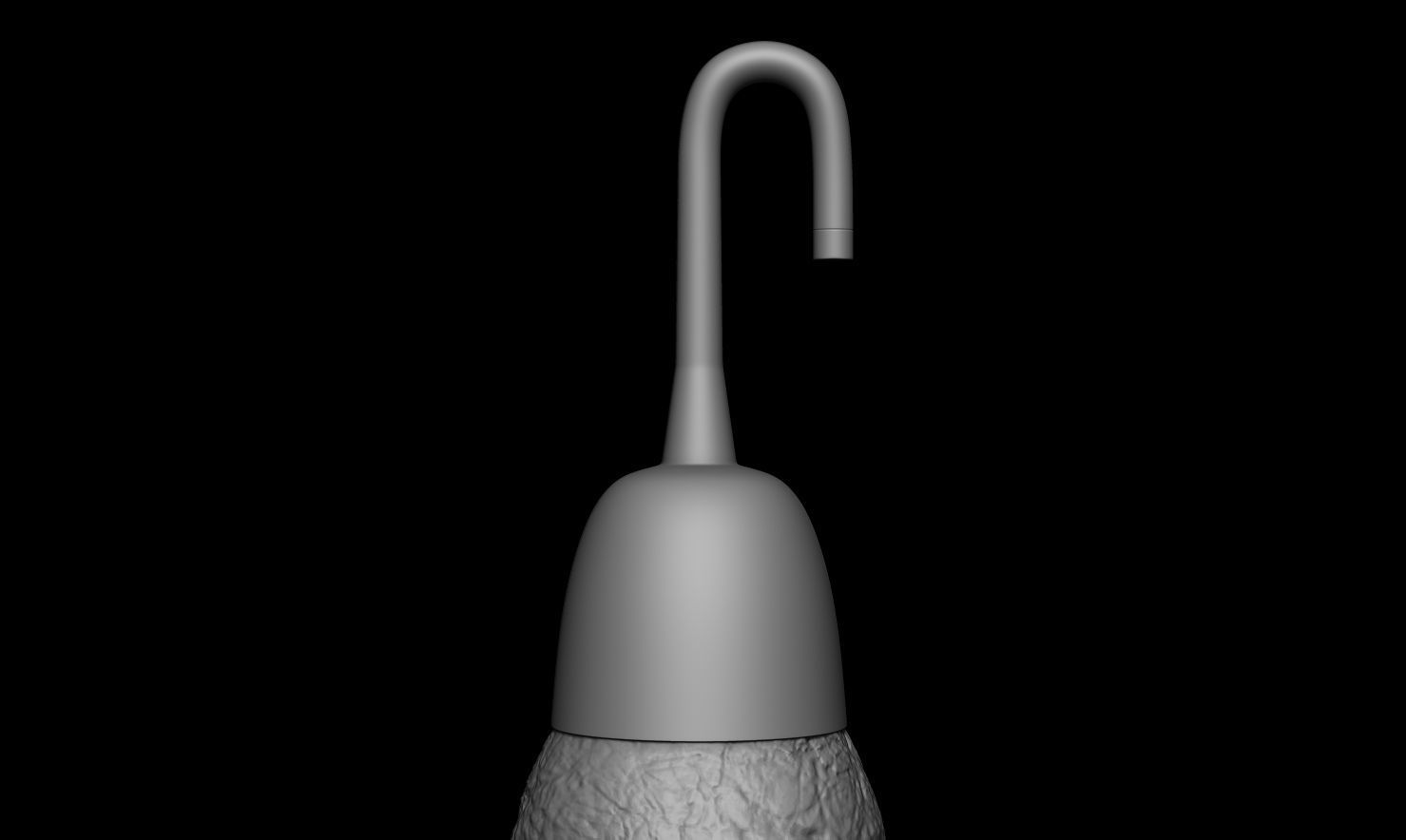 3D PRINTABLE COTTON CANDY COCOON CLOSED VERSION - KILLER KLOWNS 3D print model_2