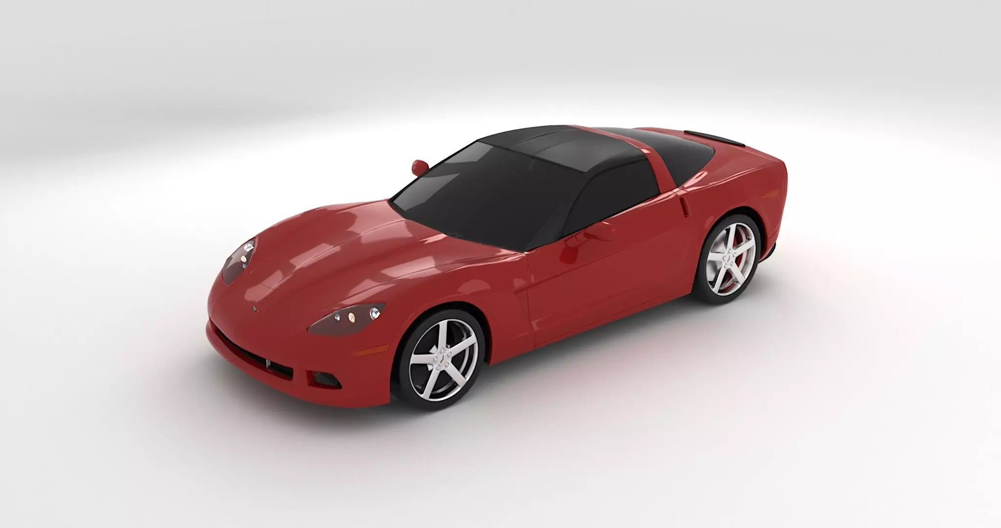 Chevrolet Corvette C6 3D model_0