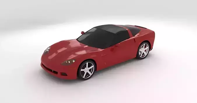 Chevrolet Corvette C6 3D model