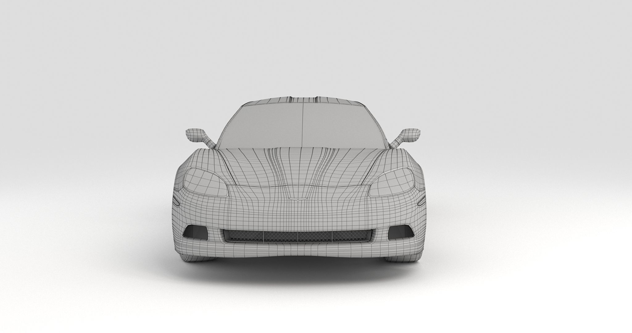 Chevrolet Corvette C6 3D model_13