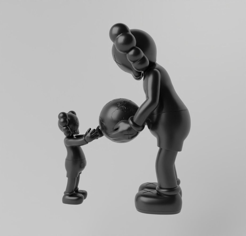 Kaws The Promise 3D model 3D printable CGTrader