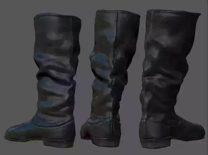 Army Leather Boots