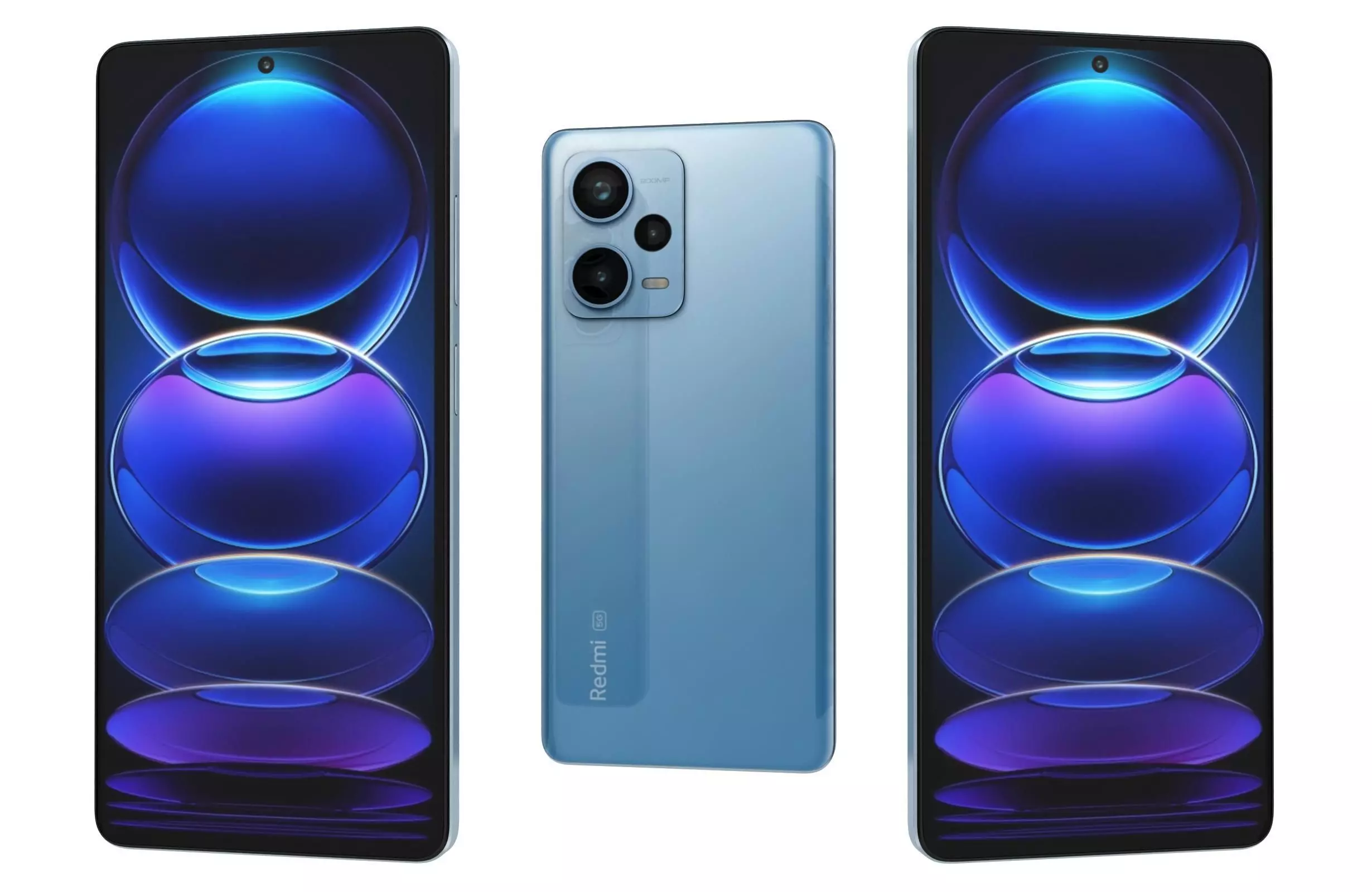 Xiaomi Redmi Note 12 Pro Plus Blue 3D model_0