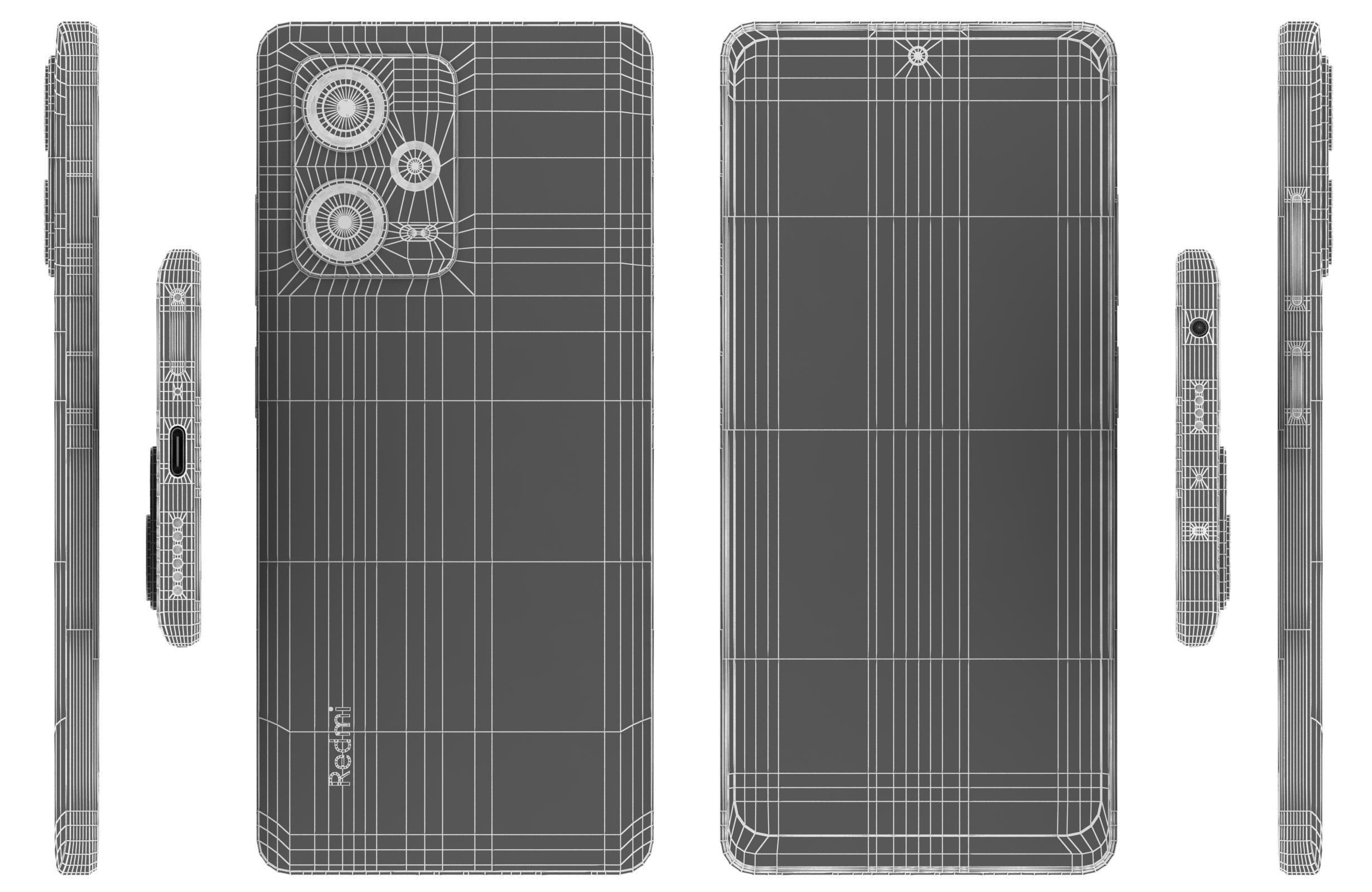 Xiaomi Redmi Note 12 Pro Plus Blue 3D model_16