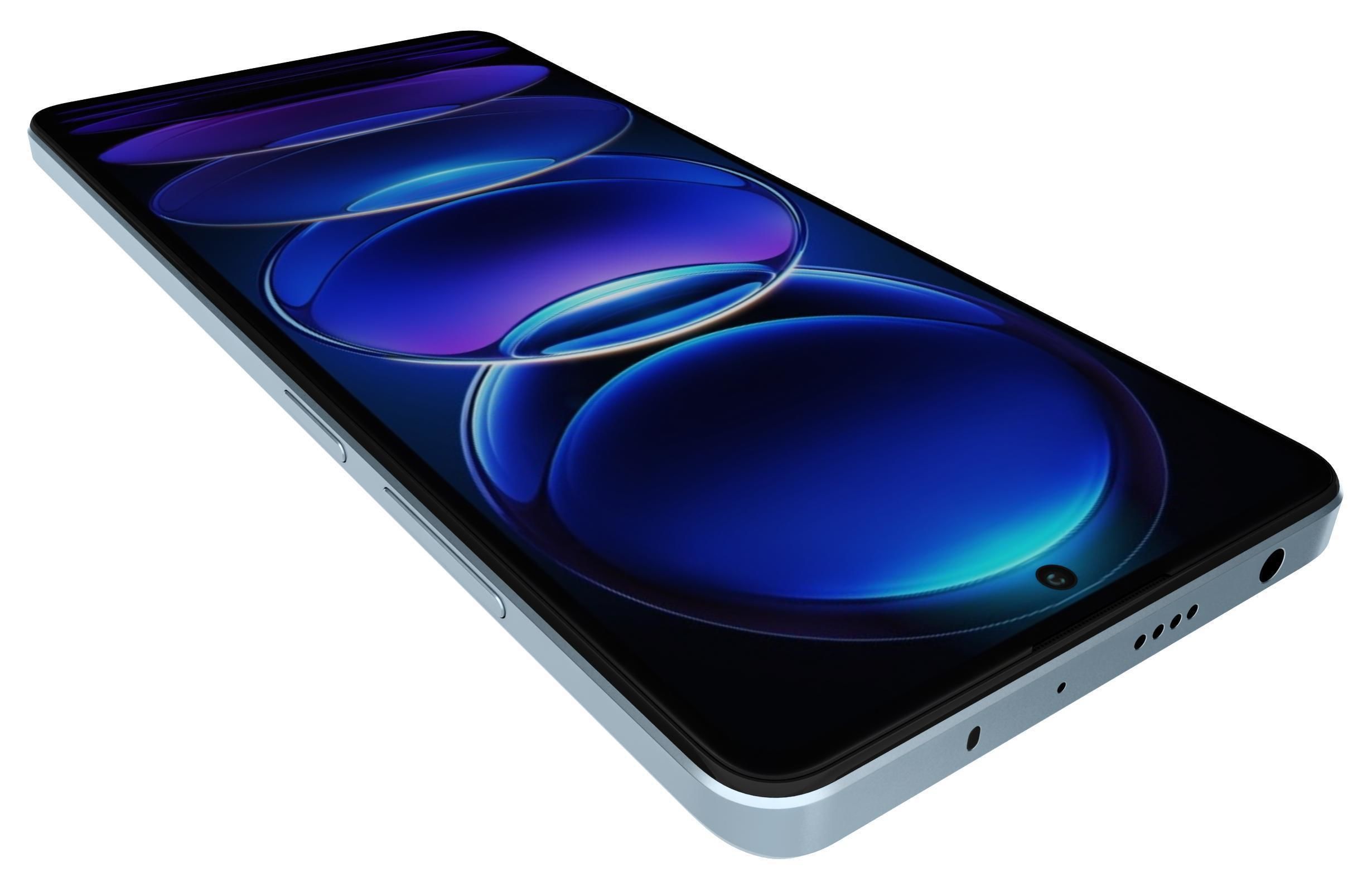 Xiaomi Redmi Note 12 Pro Plus Blue 3D model_12