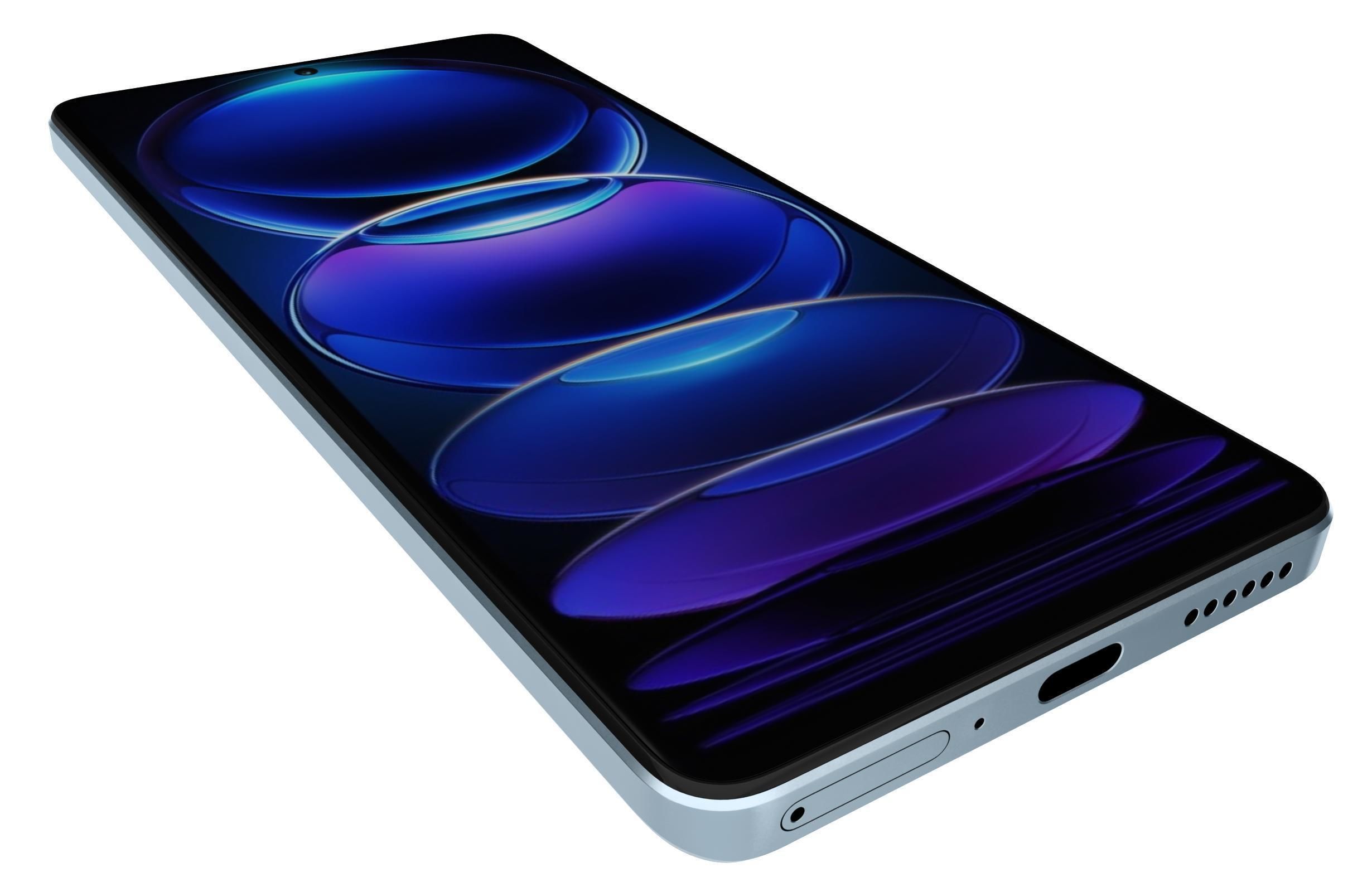 Xiaomi Redmi Note 12 Pro Plus Blue 3D model_13