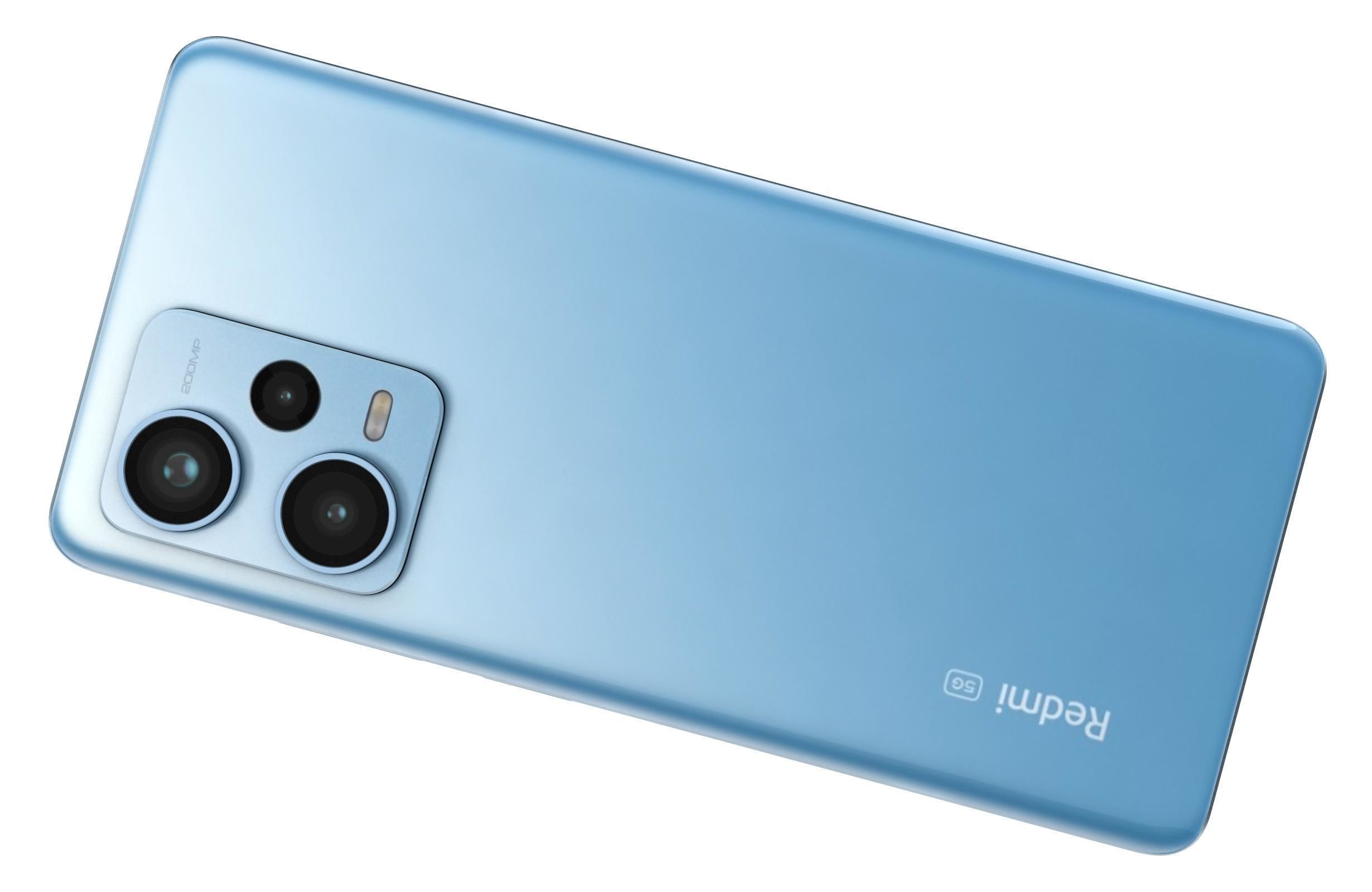 Xiaomi Redmi Note 12 Pro Plus Blue 3D model_11