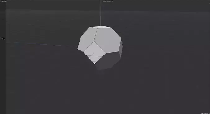 truncated octahedron 3D model