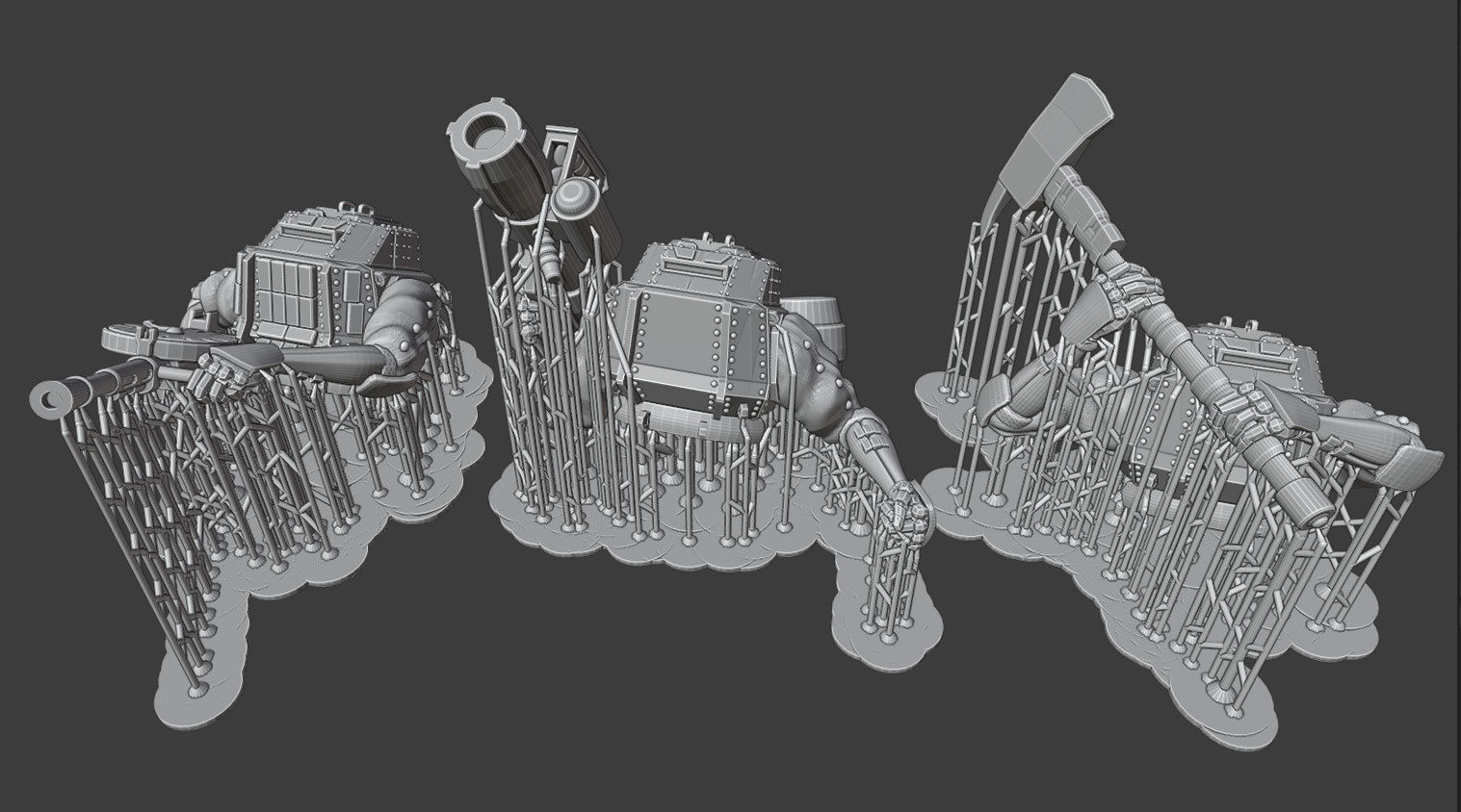 Lancer RPG NPC Medium Mech Pack - Hulker 3D print model_3