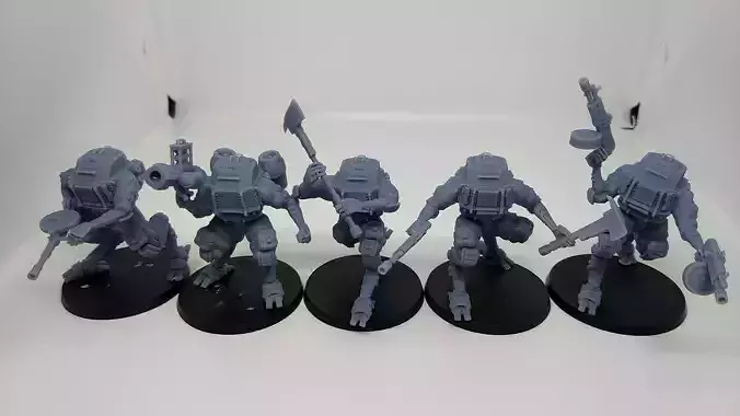 Lancer RPG NPC Medium Mech Pack - Hulker 3D print model