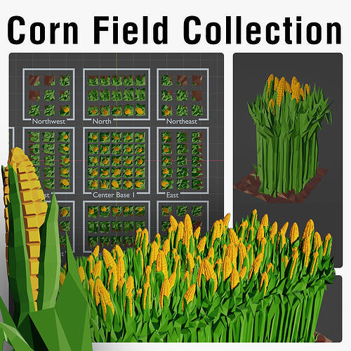 Corn Field 3D print model