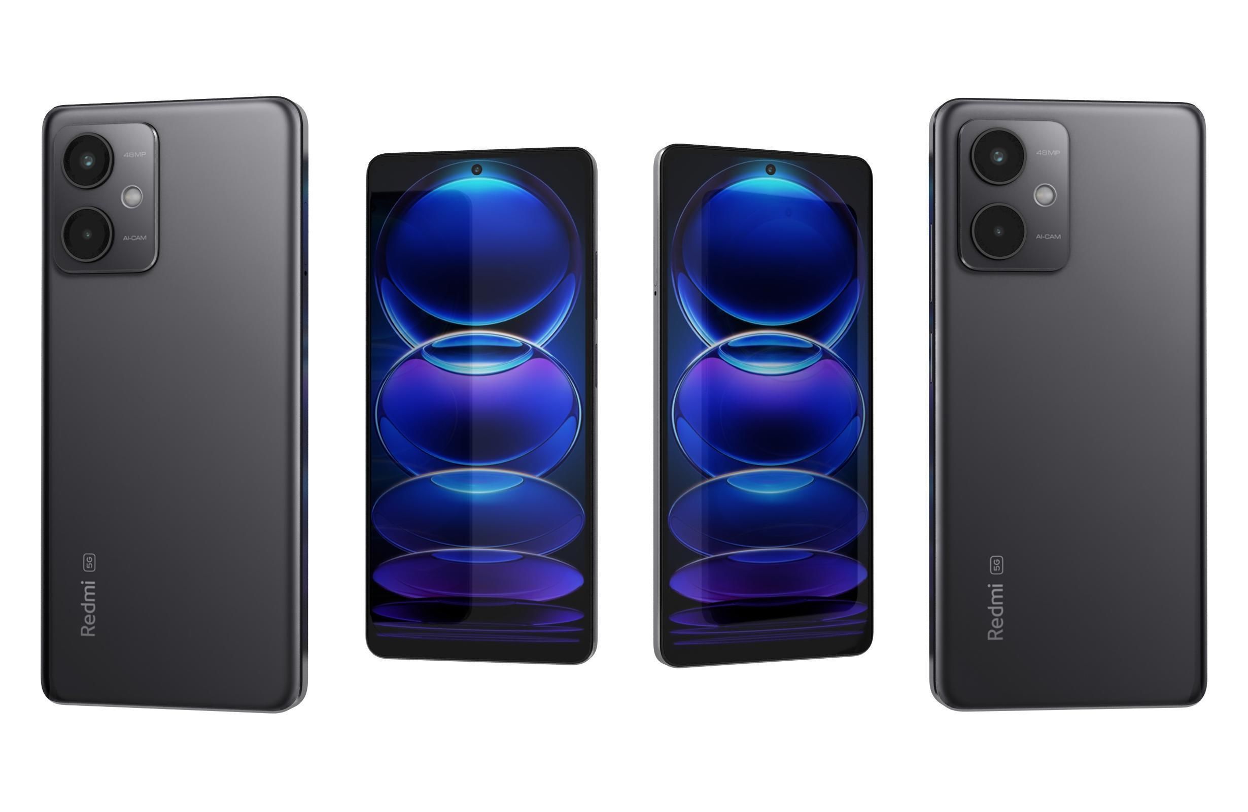 Xiaomi Redmi Note 12 All Colors 3D model_17