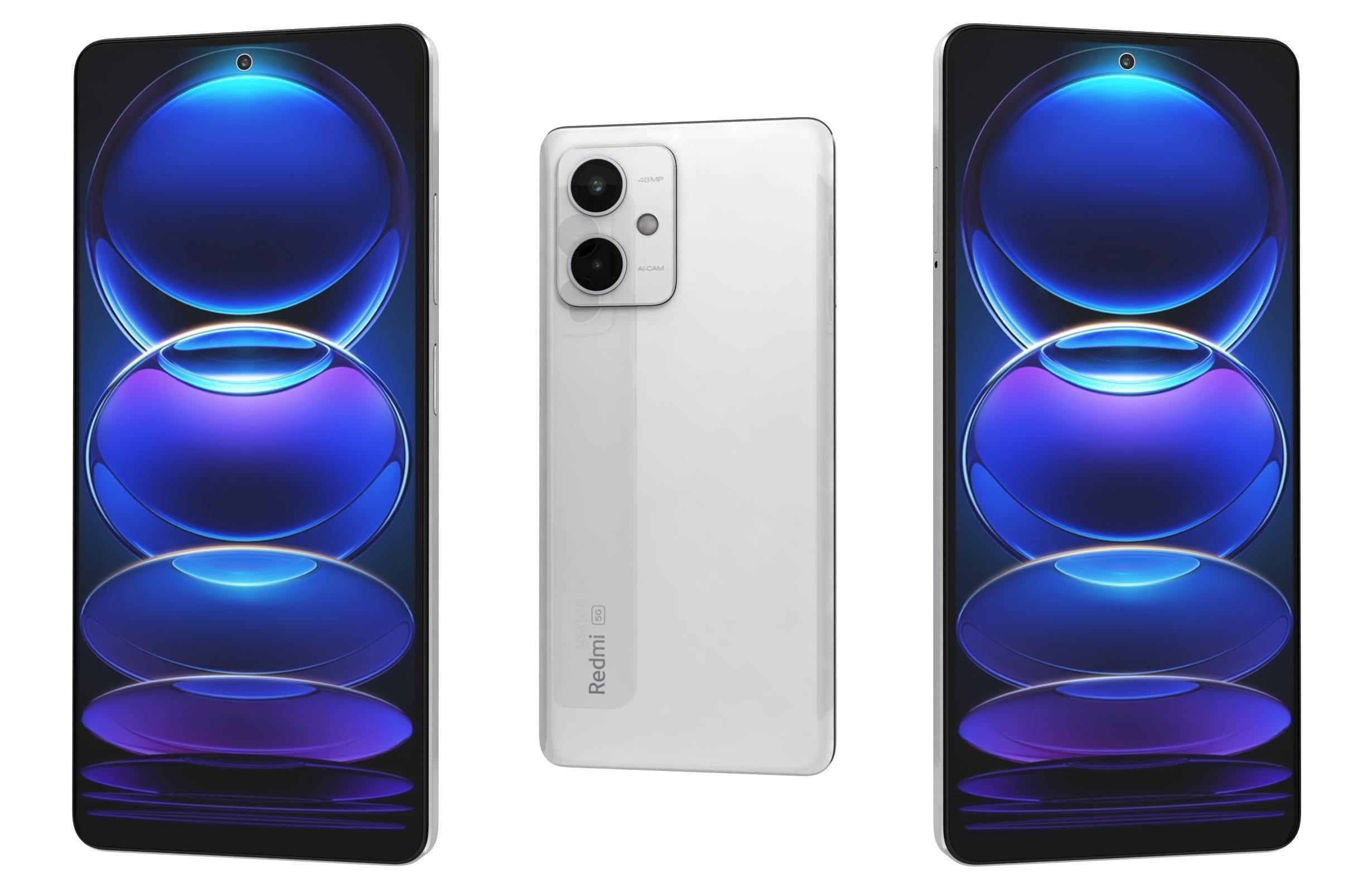 Xiaomi Redmi Note 12 All Colors 3D model_2