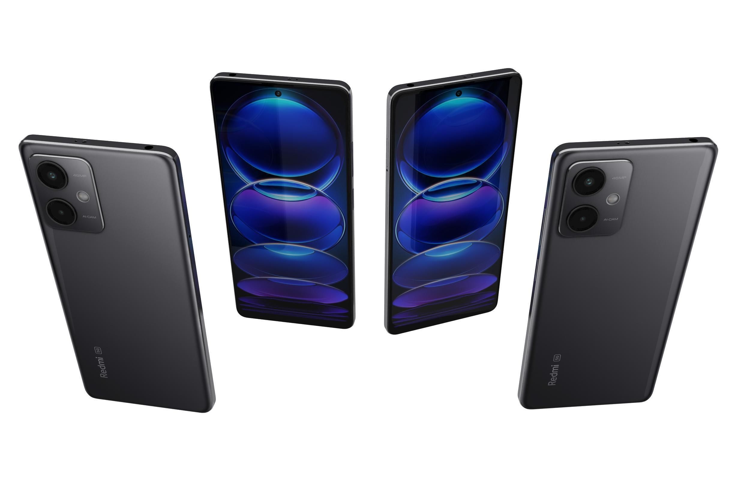 Xiaomi Redmi Note 12 All Colors 3D model_20