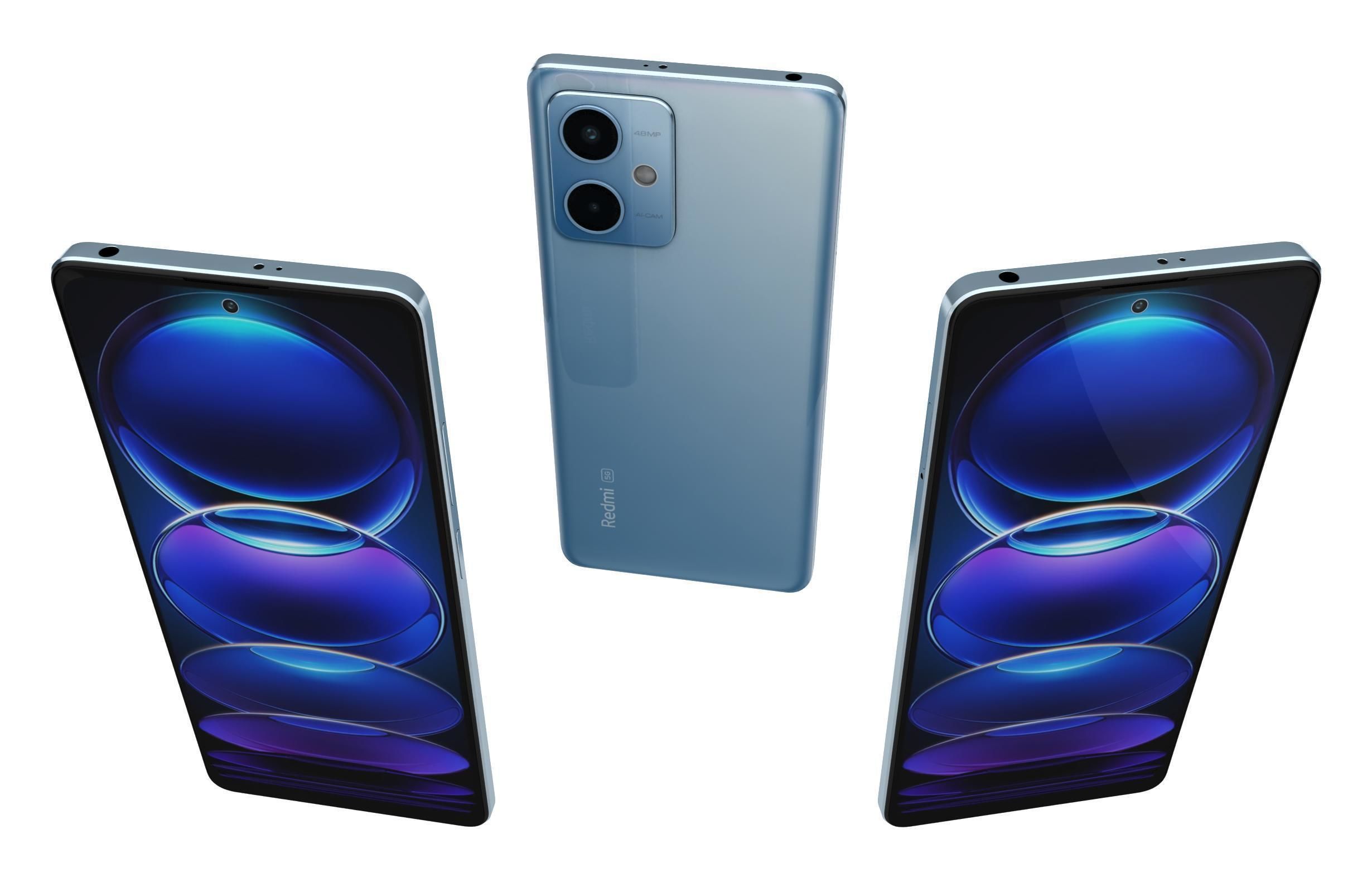 Xiaomi Redmi Note 12 All Colors 3D model_3