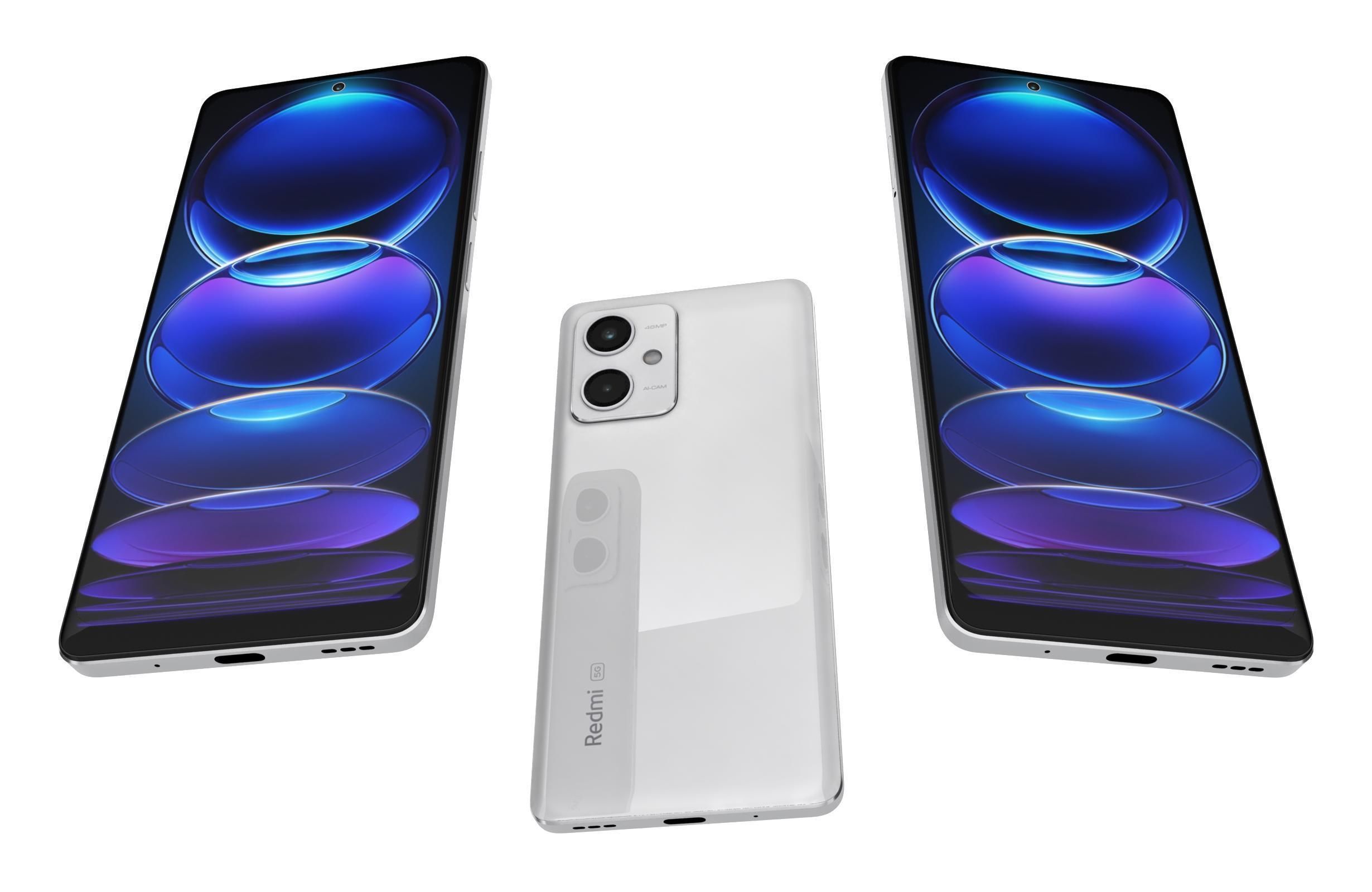 Xiaomi Redmi Note 12 All Colors 3D model_6