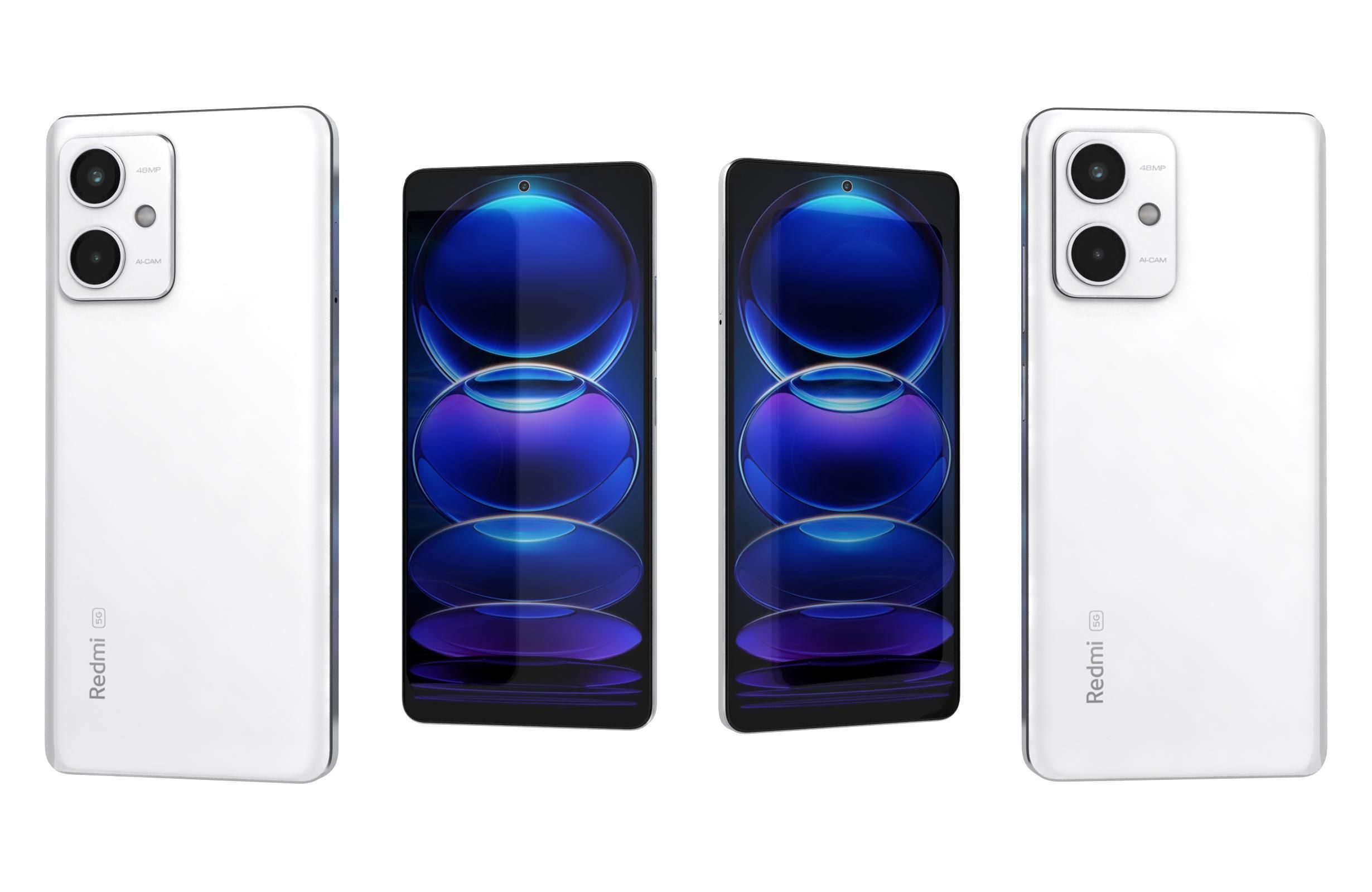 Xiaomi Redmi Note 12 All Colors 3D model_8