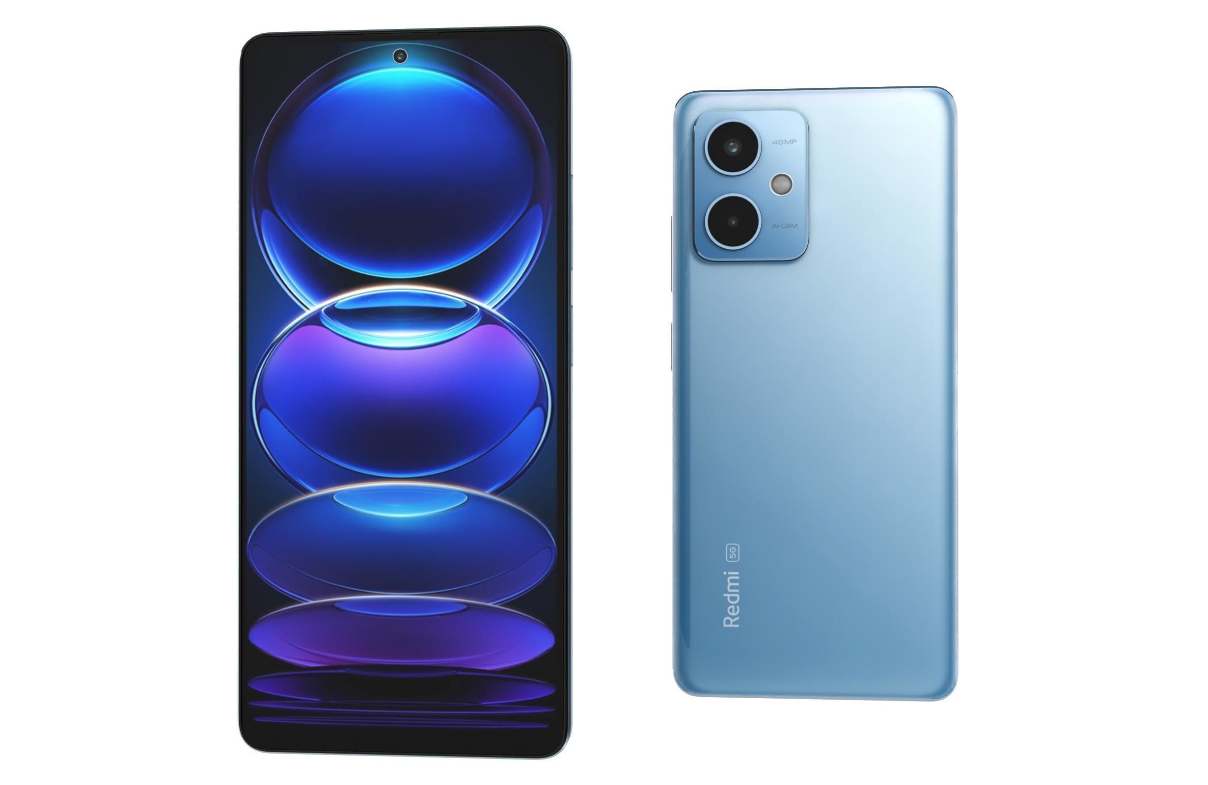 Xiaomi Redmi Note 12 All Colors 3D model_13