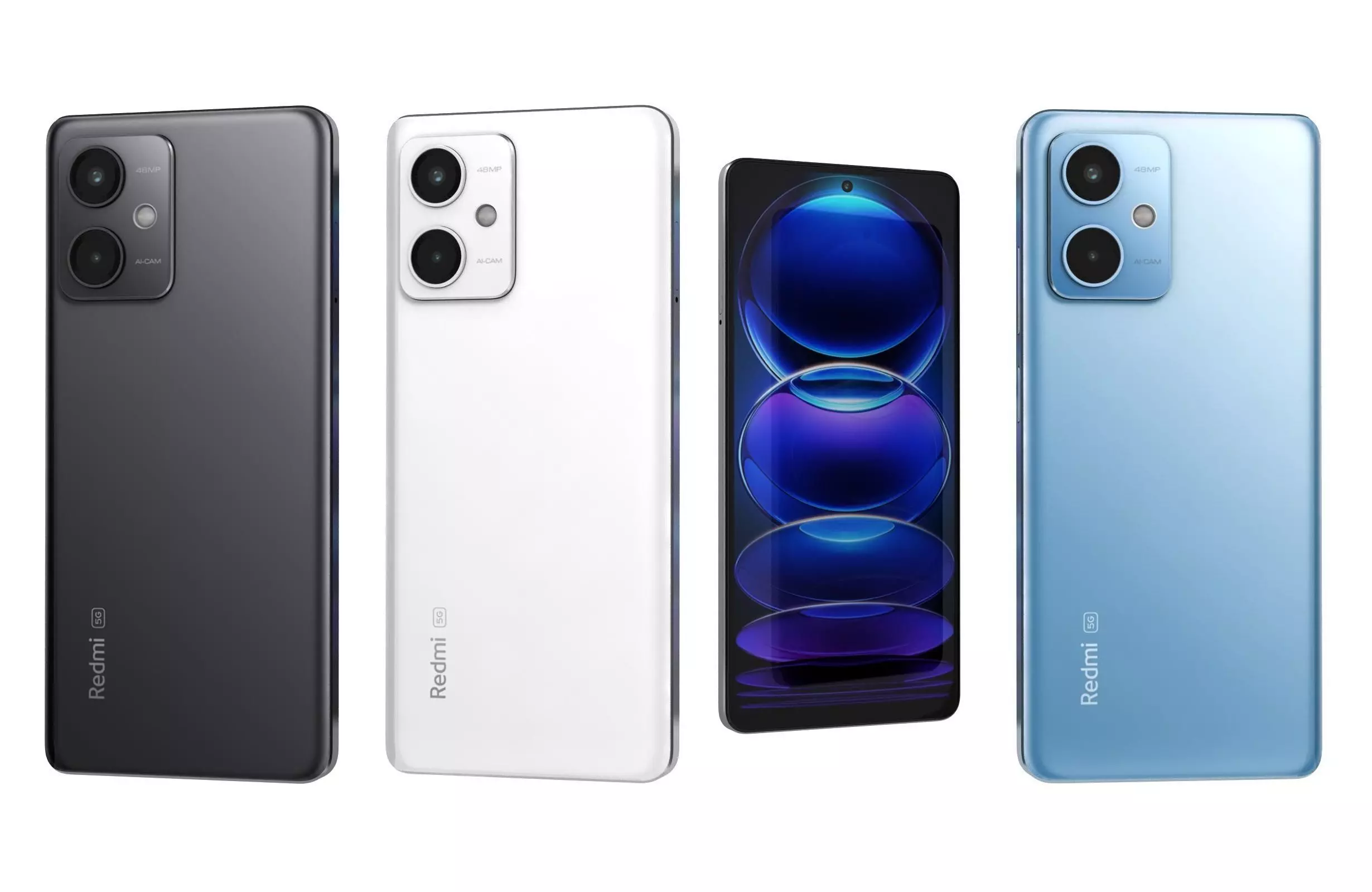 Xiaomi Redmi Note 12 All Colors 3D model_0