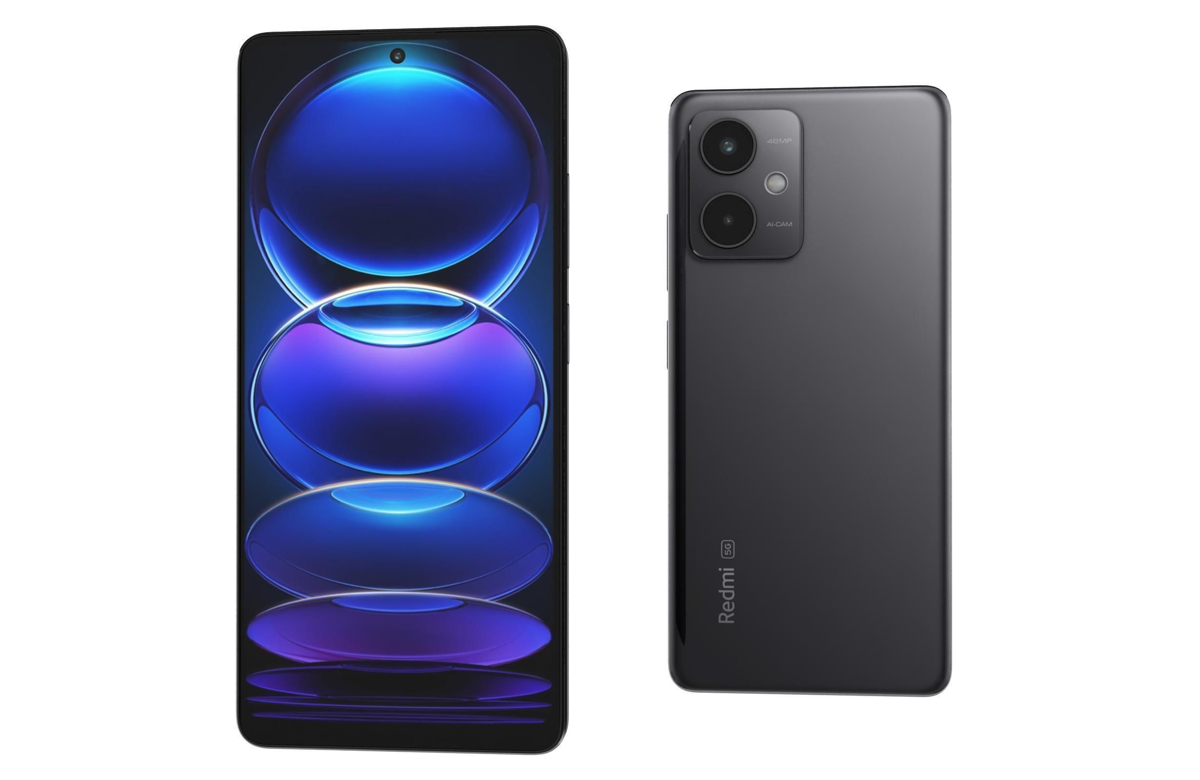 Xiaomi Redmi Note 12 All Colors 3D model_22