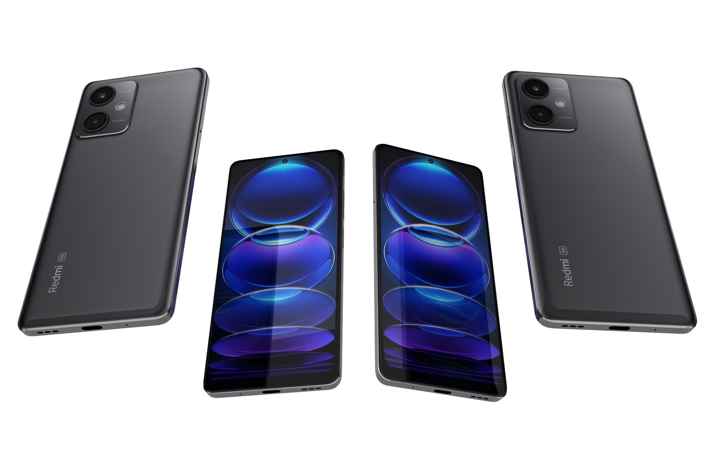 Xiaomi Redmi Note 12 All Colors 3D model_24