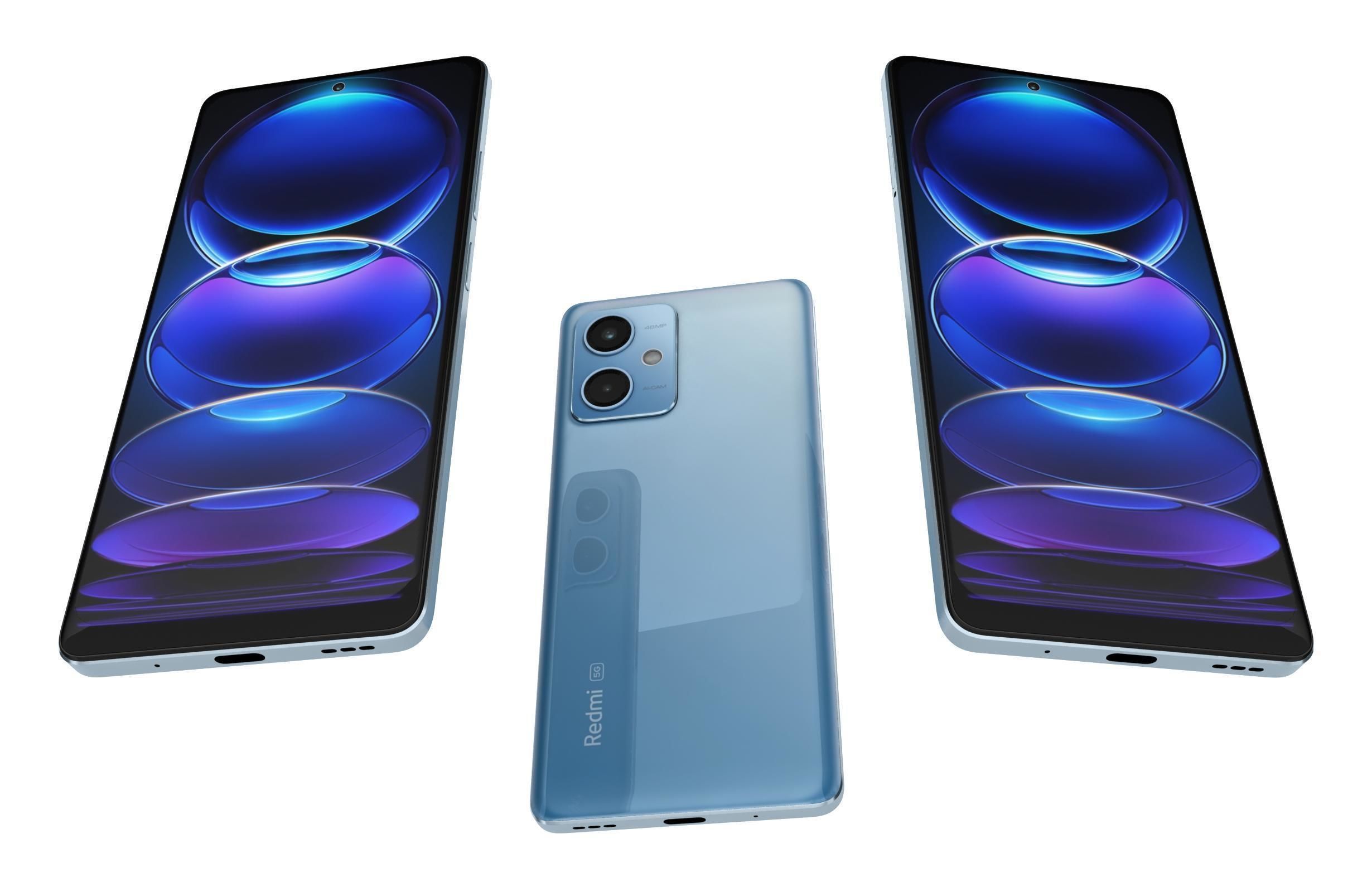 Xiaomi Redmi Note 12 All Colors 3D model_5