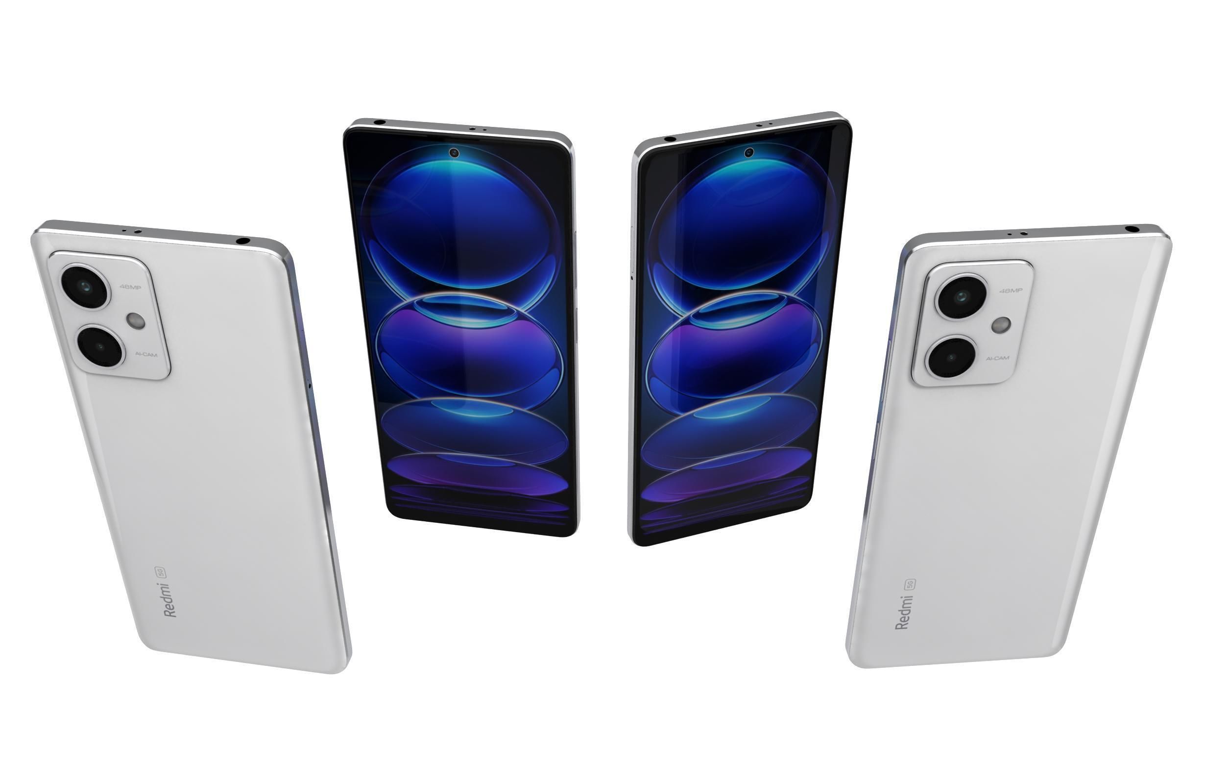 Xiaomi Redmi Note 12 All Colors 3D model_10