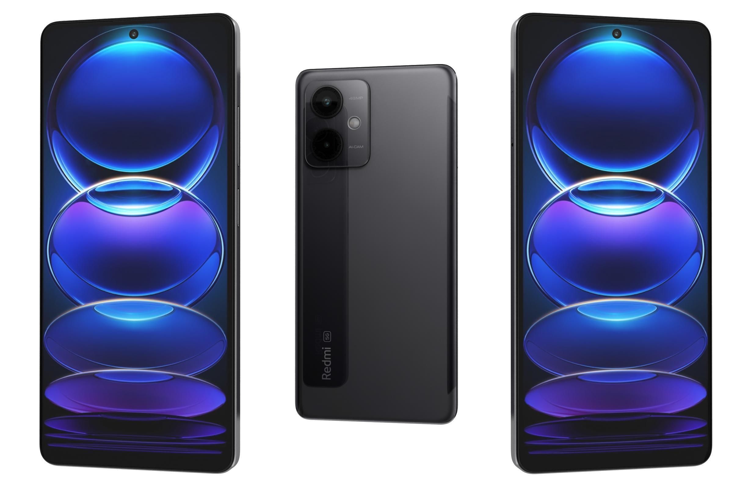 Xiaomi Redmi Note 12 All Colors 3D model_19