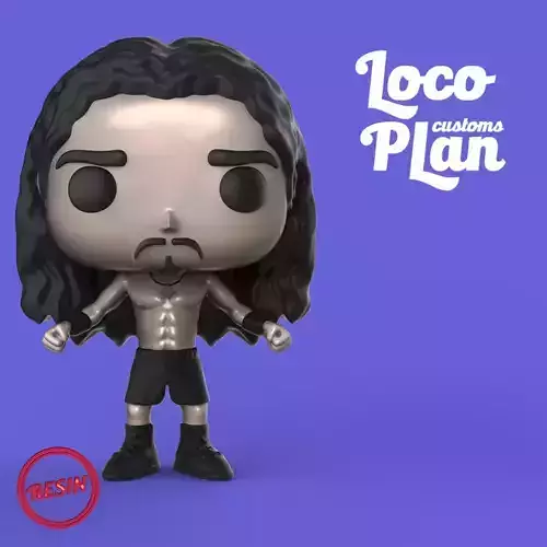 Chris Cornell Custom Funko 3D print model