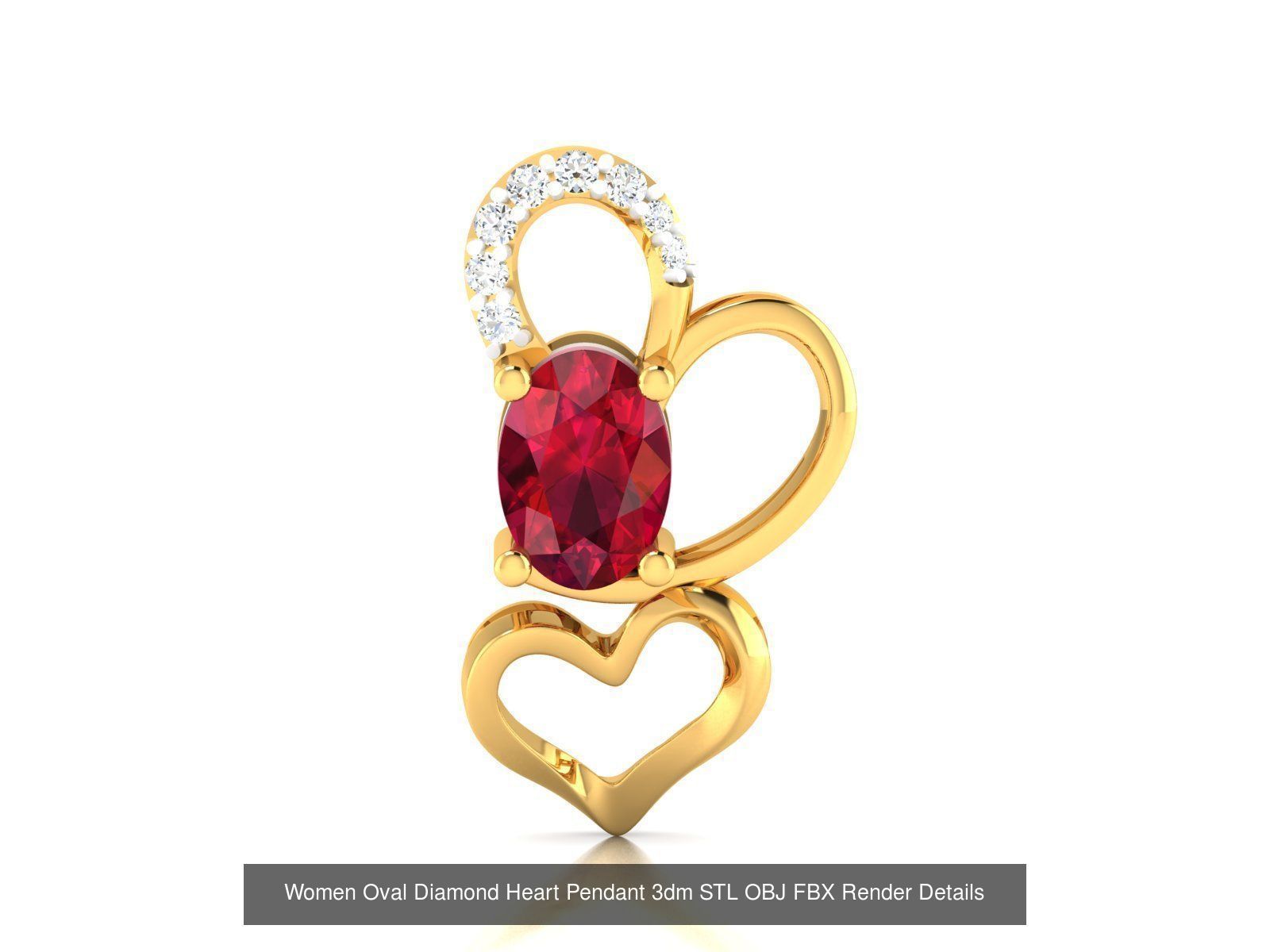 35 Women Oval Stone Pendants Collection _31