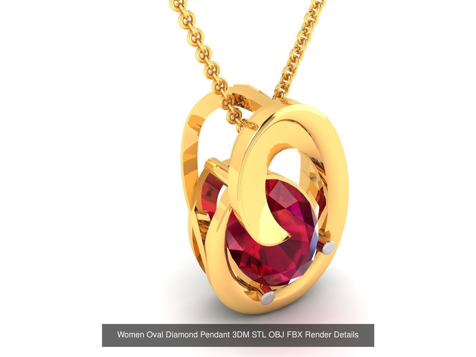 35 Women Oval Stone Pendants Collection _26