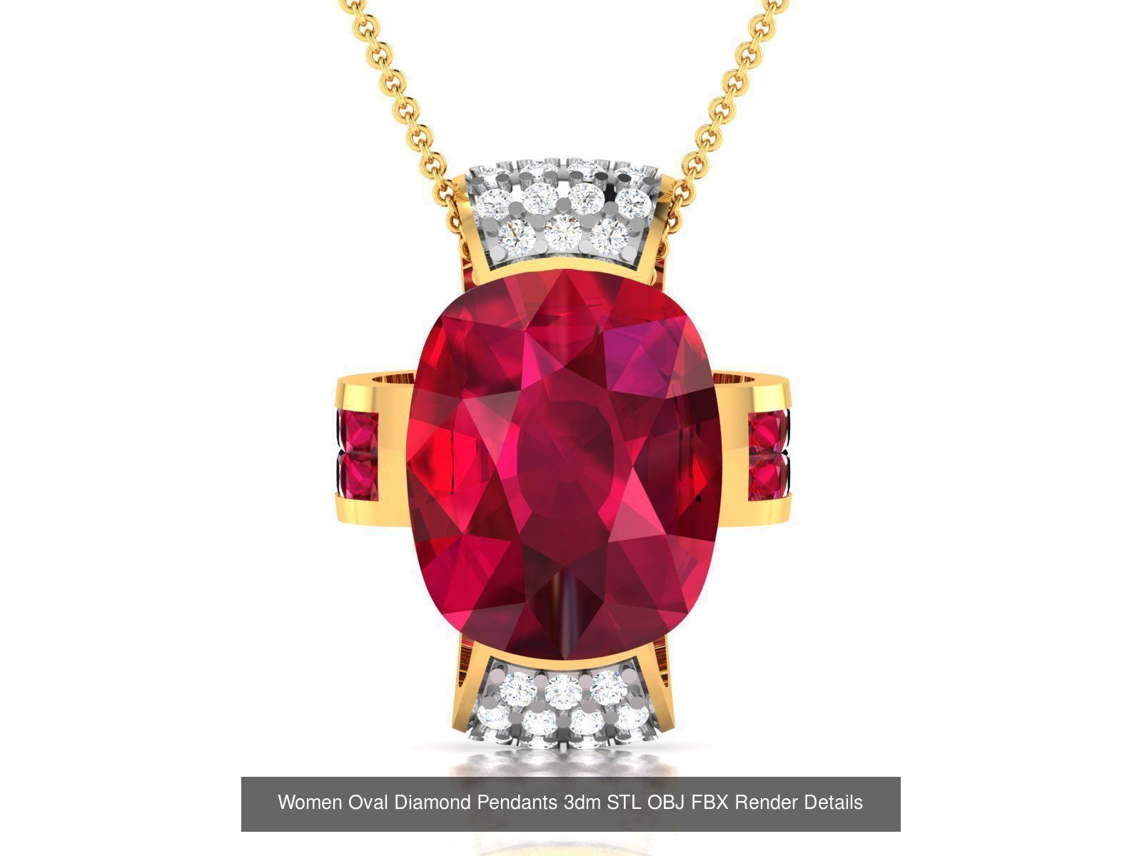 35 Women Oval Stone Pendants Collection _30