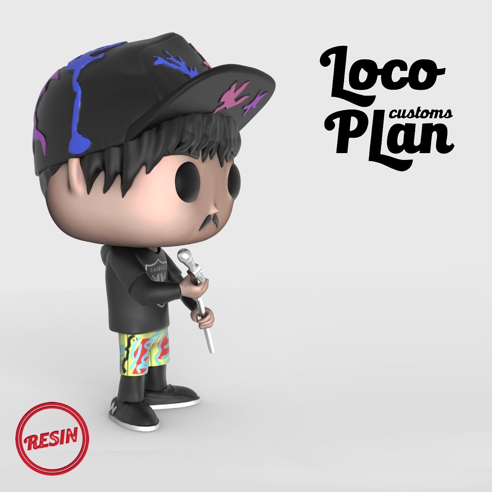 Anthony Kiedis Custom Funko 3D print model_1