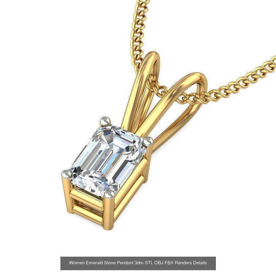 12 Women Emerald Stone Pendants Collection _9