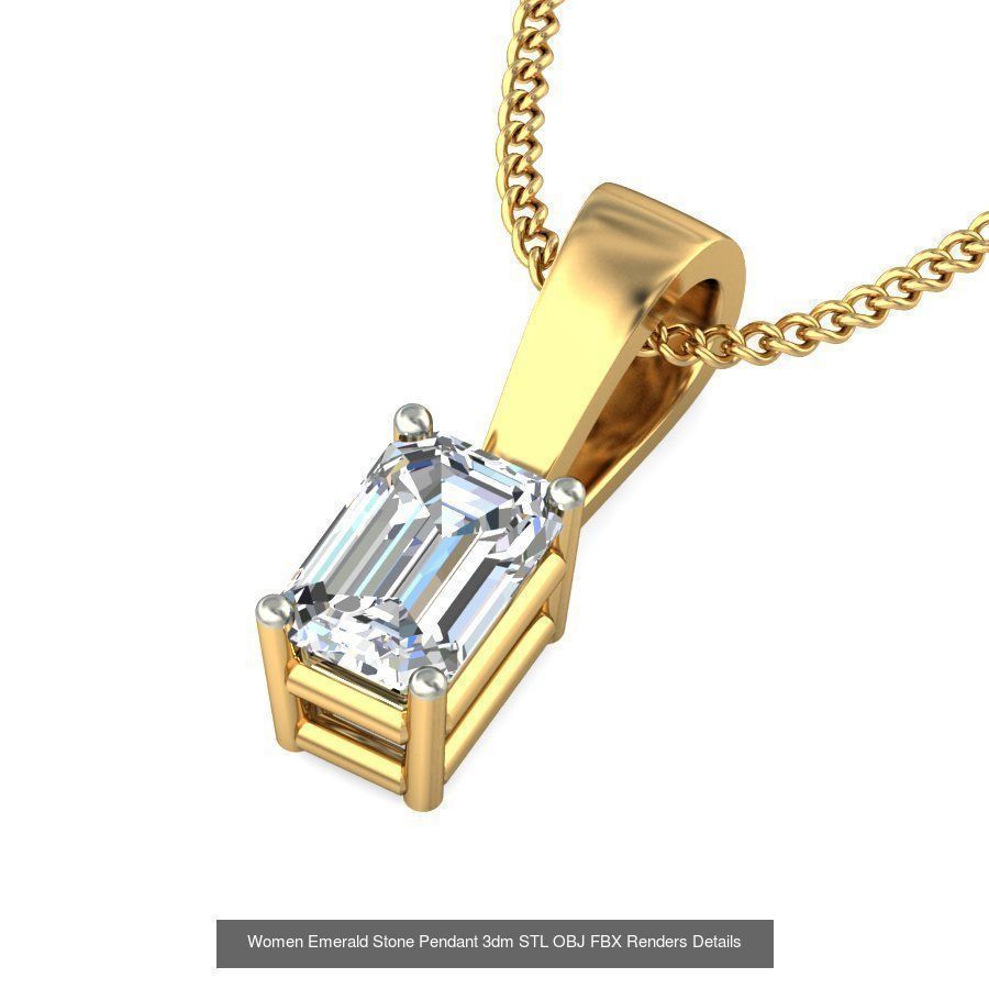 12 Women Emerald Stone Pendants Collection _11